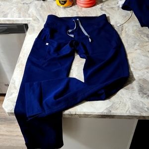 Figs women scrubs navy blue